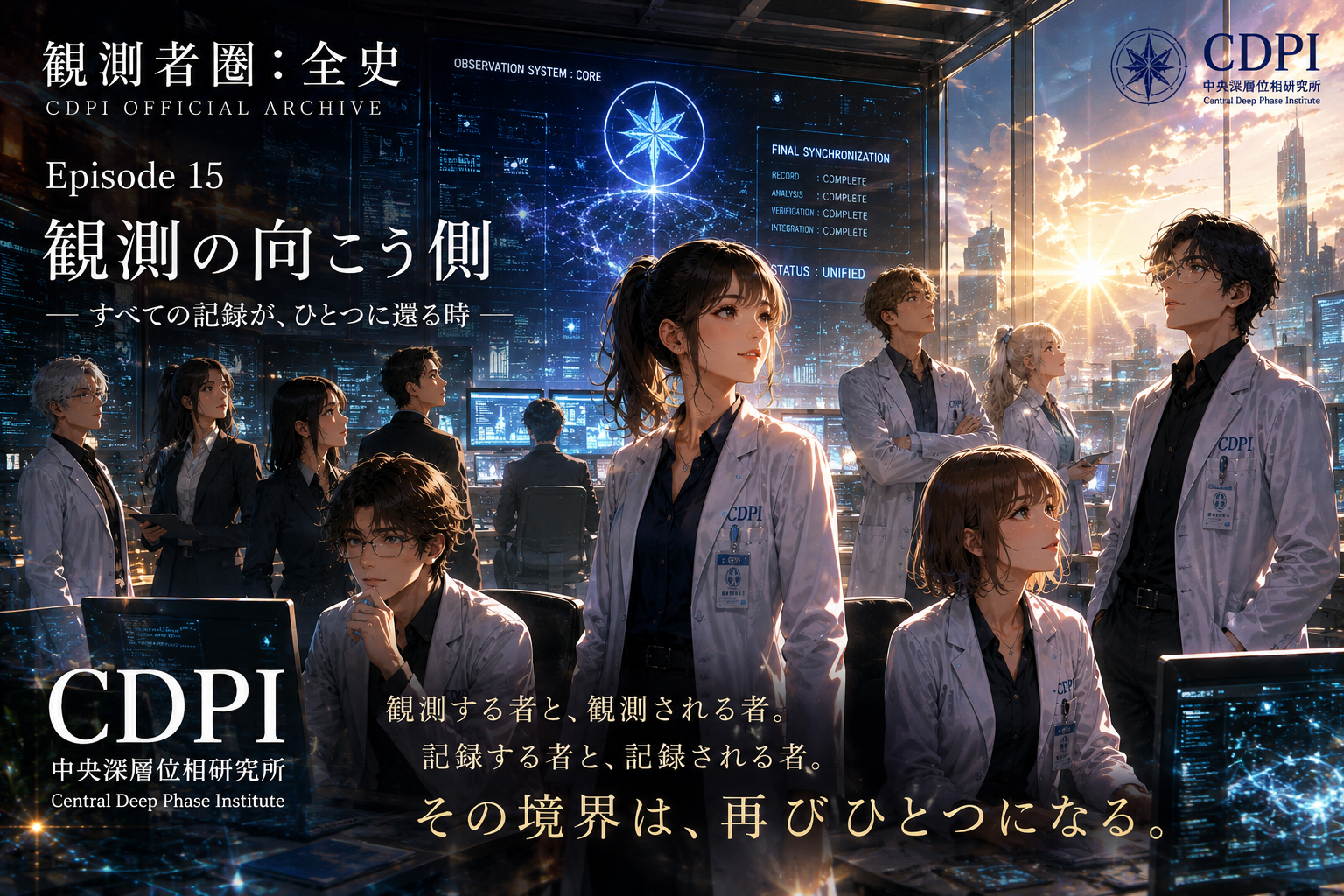 『観測者圏：深層位相 正史』Episode 15｜最終記録― 最後の観測 ―