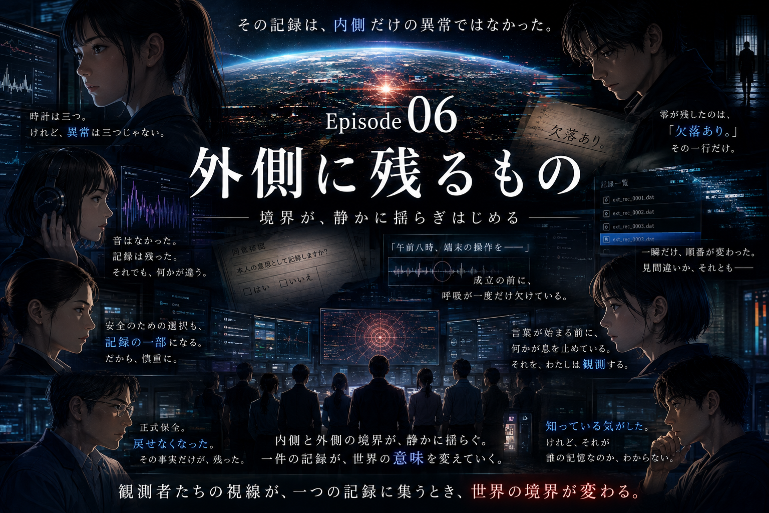 『観測者圏:深層位相 正史』 Episode 06|外側に残るもの